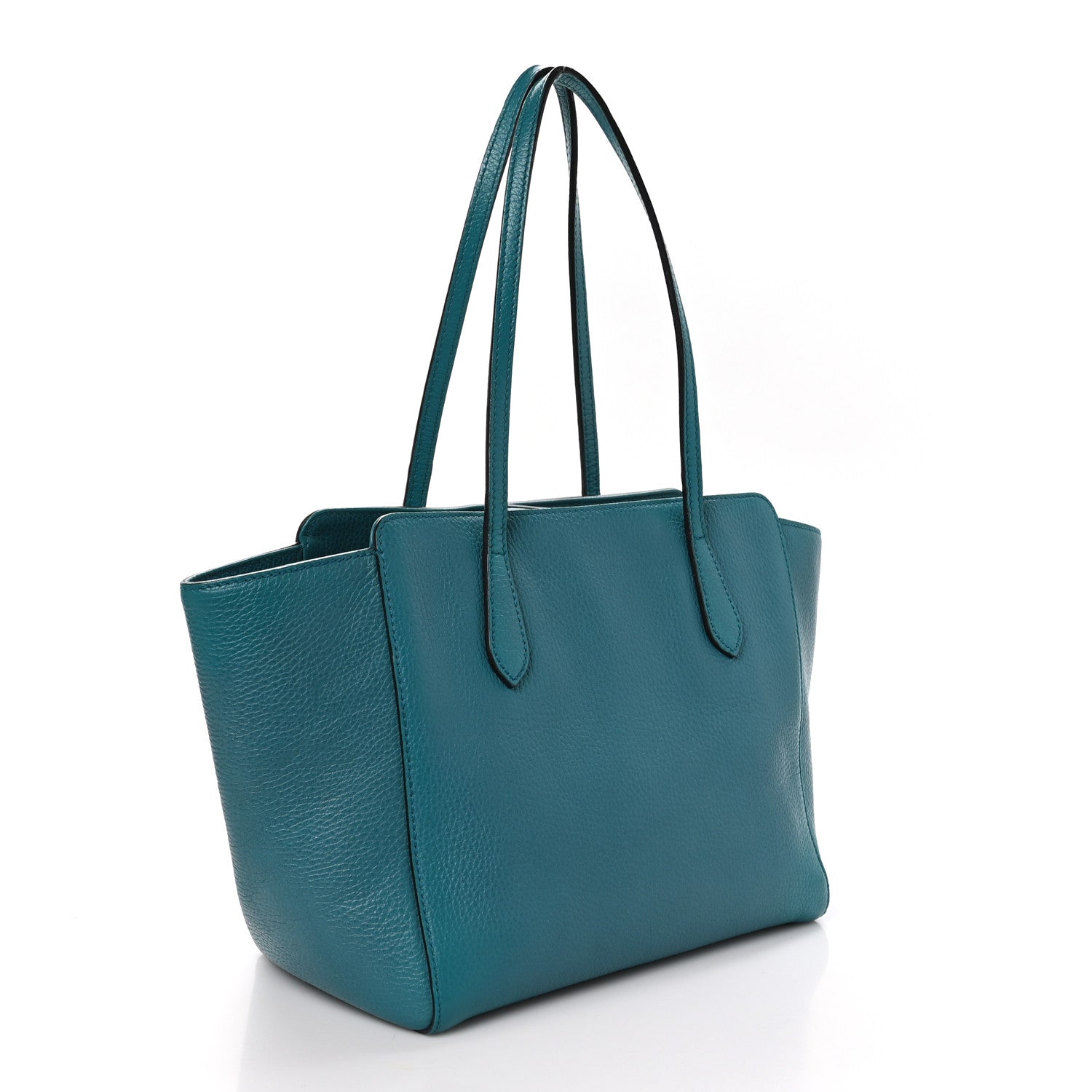 Gucci Dollar Calfskin Small Swing Tote Deep Cobalt 3 of 10