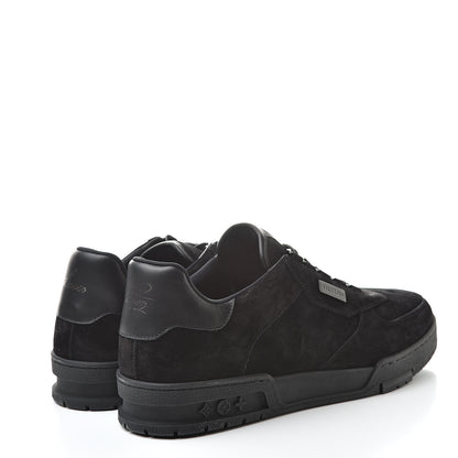 Louis Vuitton Suede Uniform Sneakers 9.5 Black 4 of 10