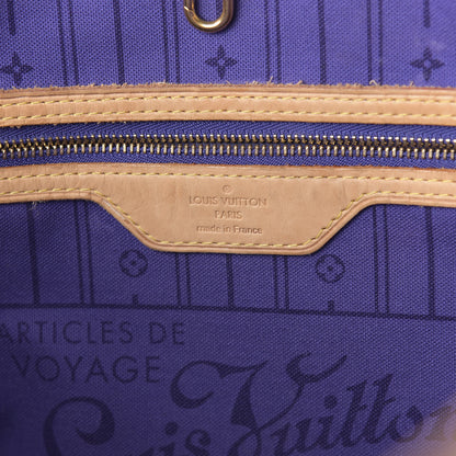 Louis Vuitton Monogram My LV Heritage Neverfull MM Violet Black 8 of 10
