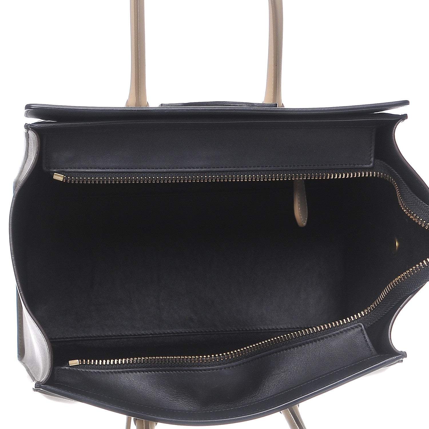 Celine Smooth Calfskin Micro Luggage Beige 5 of 8