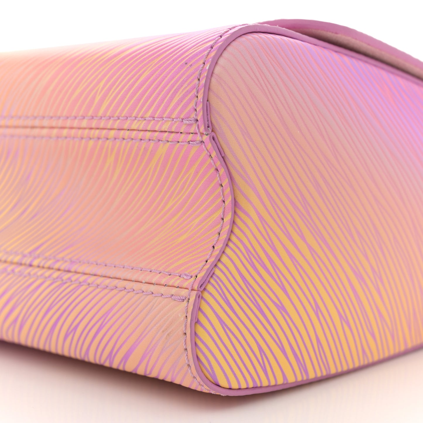 Epi Twist Shoulder Bag MM Gradient Orange