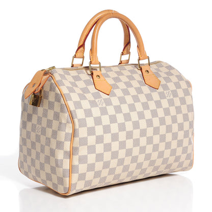 Louis Vuitton Damier Azur Speedy 30 3 of 7