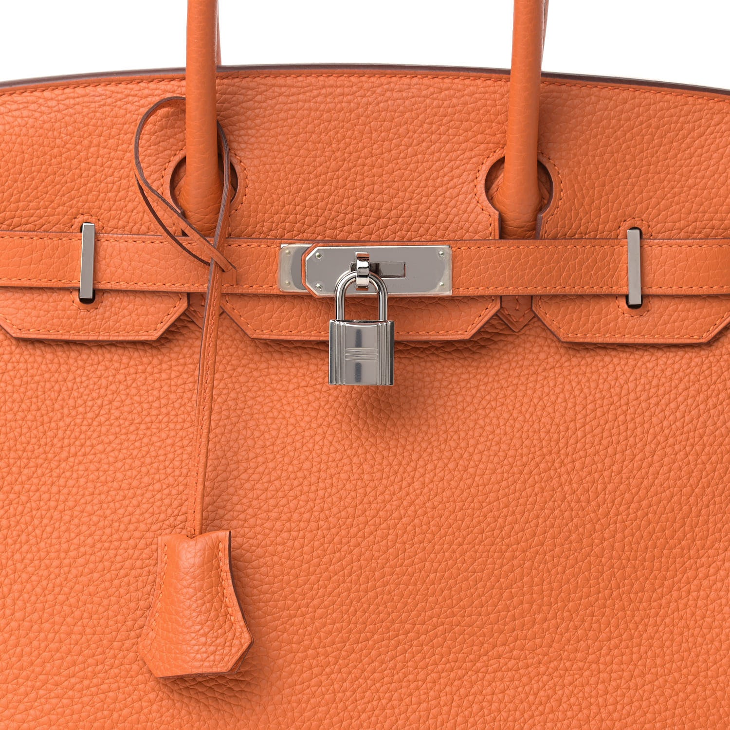 Hermes Togo Birkin 30 Orange 8 of 12