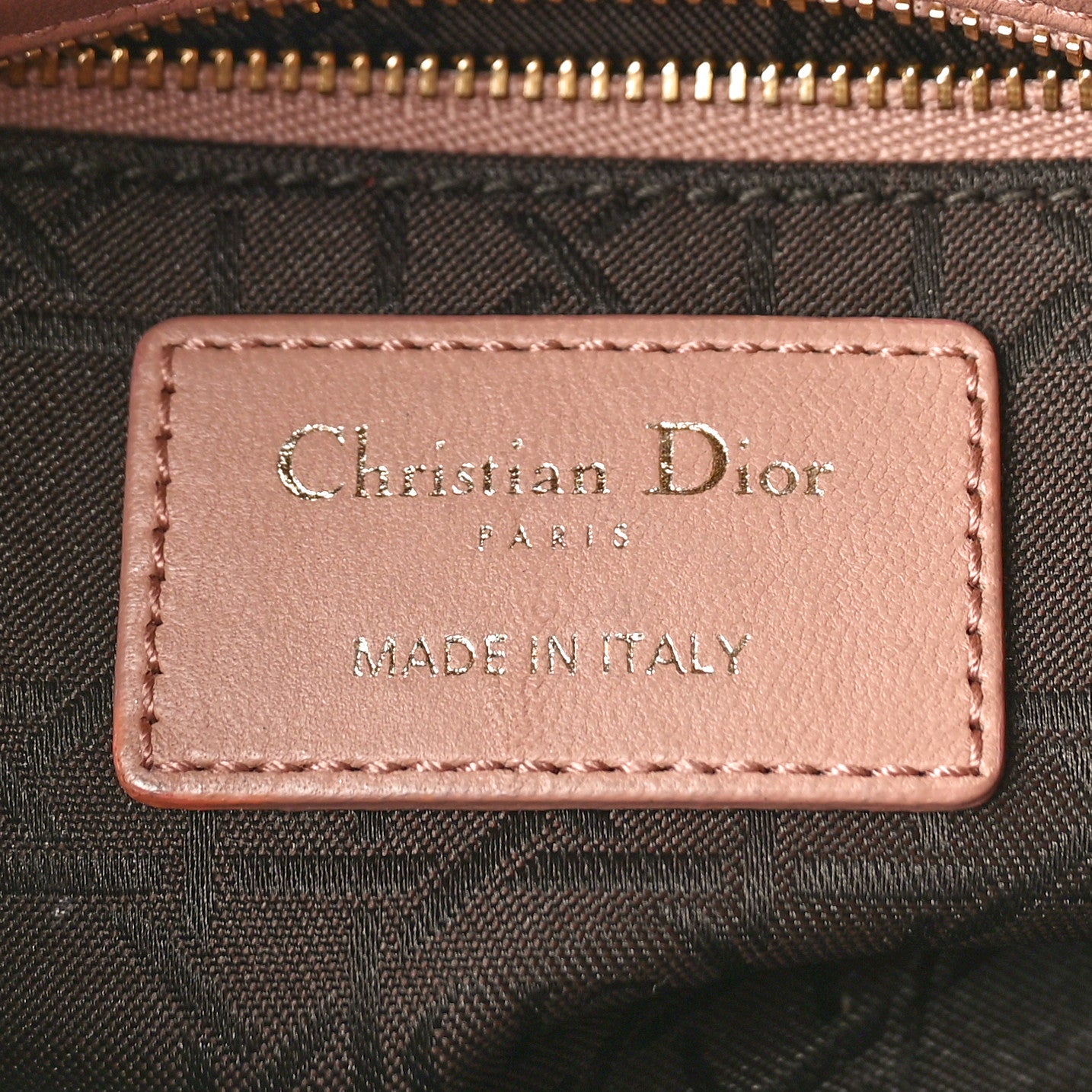 Christian Dior Lambskin Cannage Mini Lady Dior Blush 6 of 13