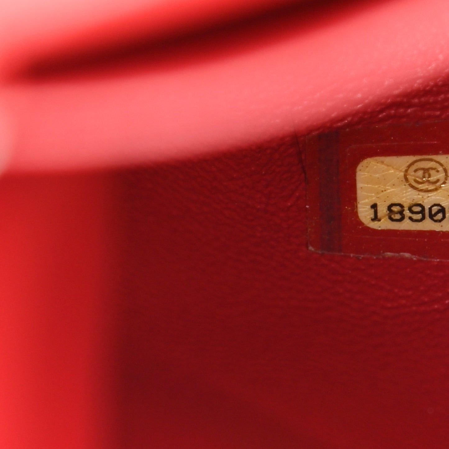 Caviar Quilted Clutch With Chain Flap Red