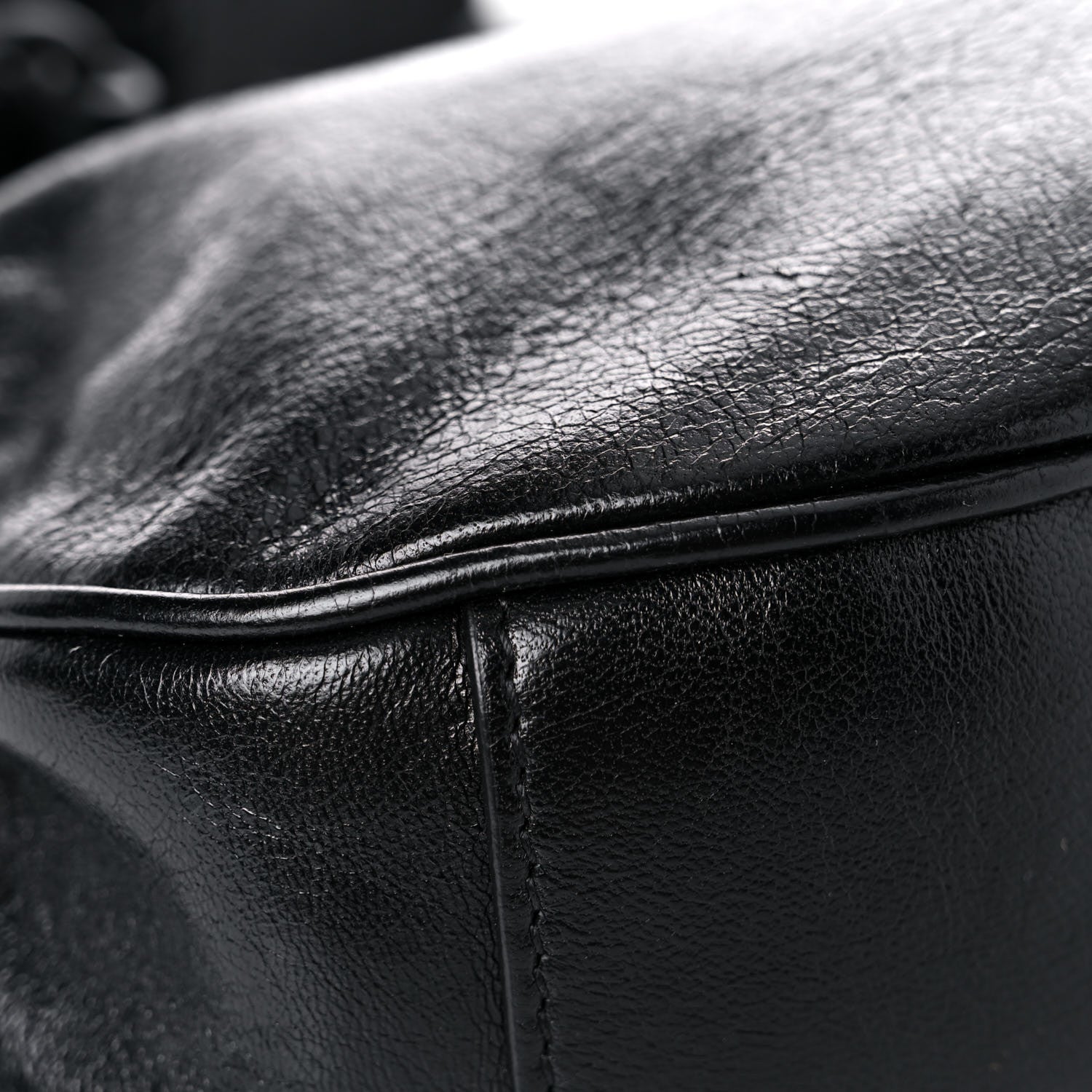 Balenciaga Agneau Arena Monochrome Le Cagole Shoulder Bag XS Black 10 of 13