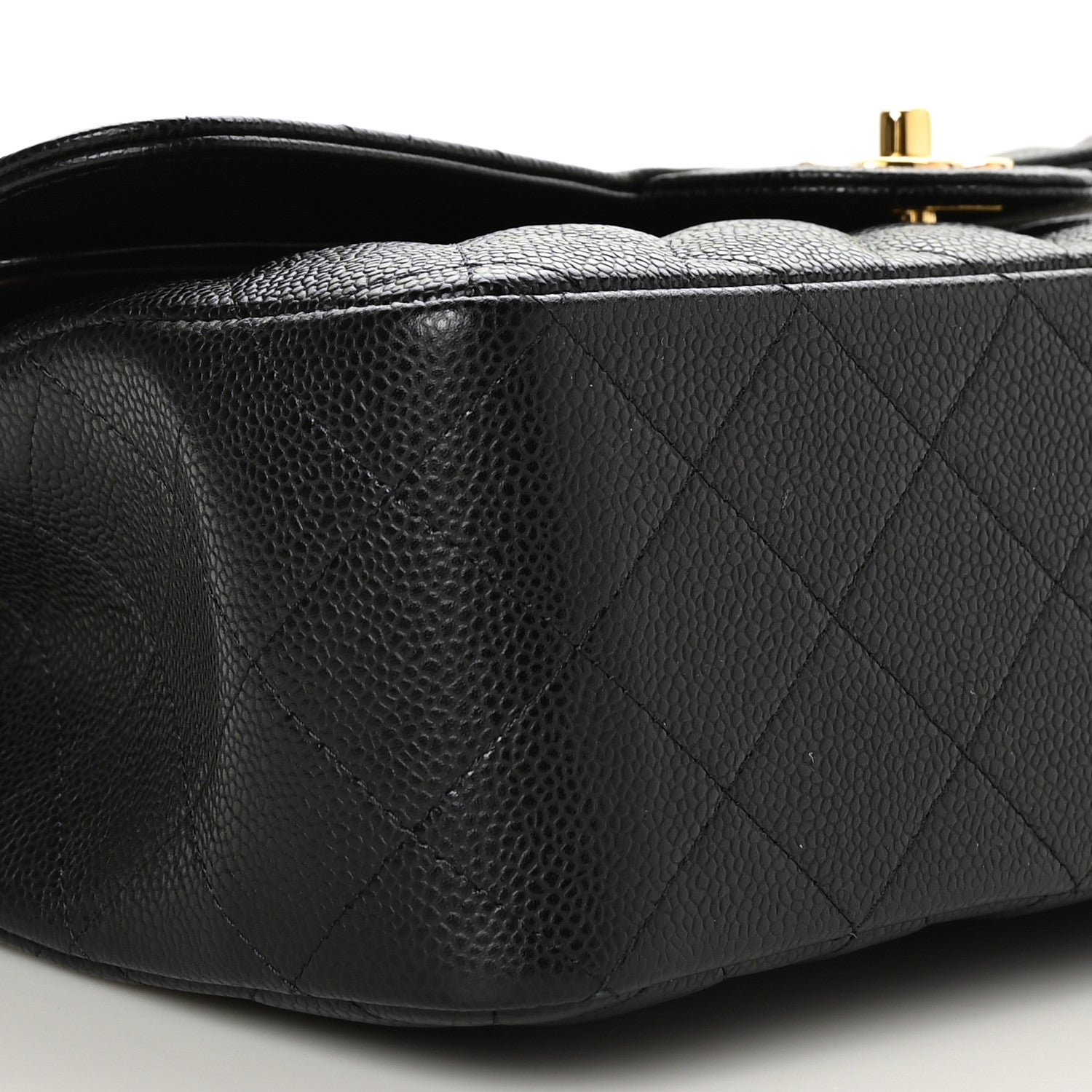Chanel Caviar Quilted Jumbo Double Flap Black 9 of 11