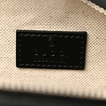 Gucci Calfskin GG Tennis Embossed Pocket Belt Bag Black 6 of 11