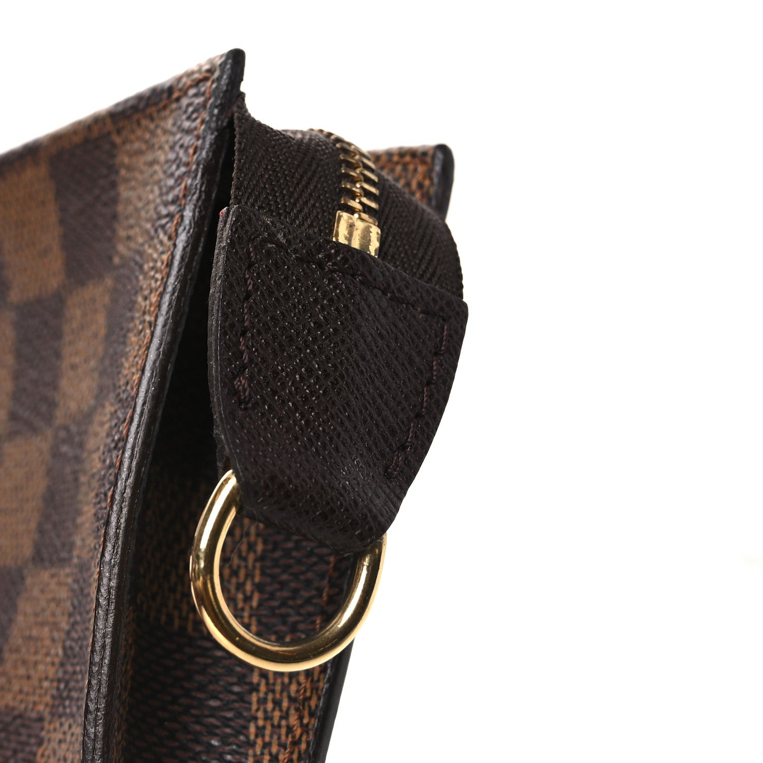Louis Vuitton Damier Ebene Marais Bucket Pouch 11 of 12