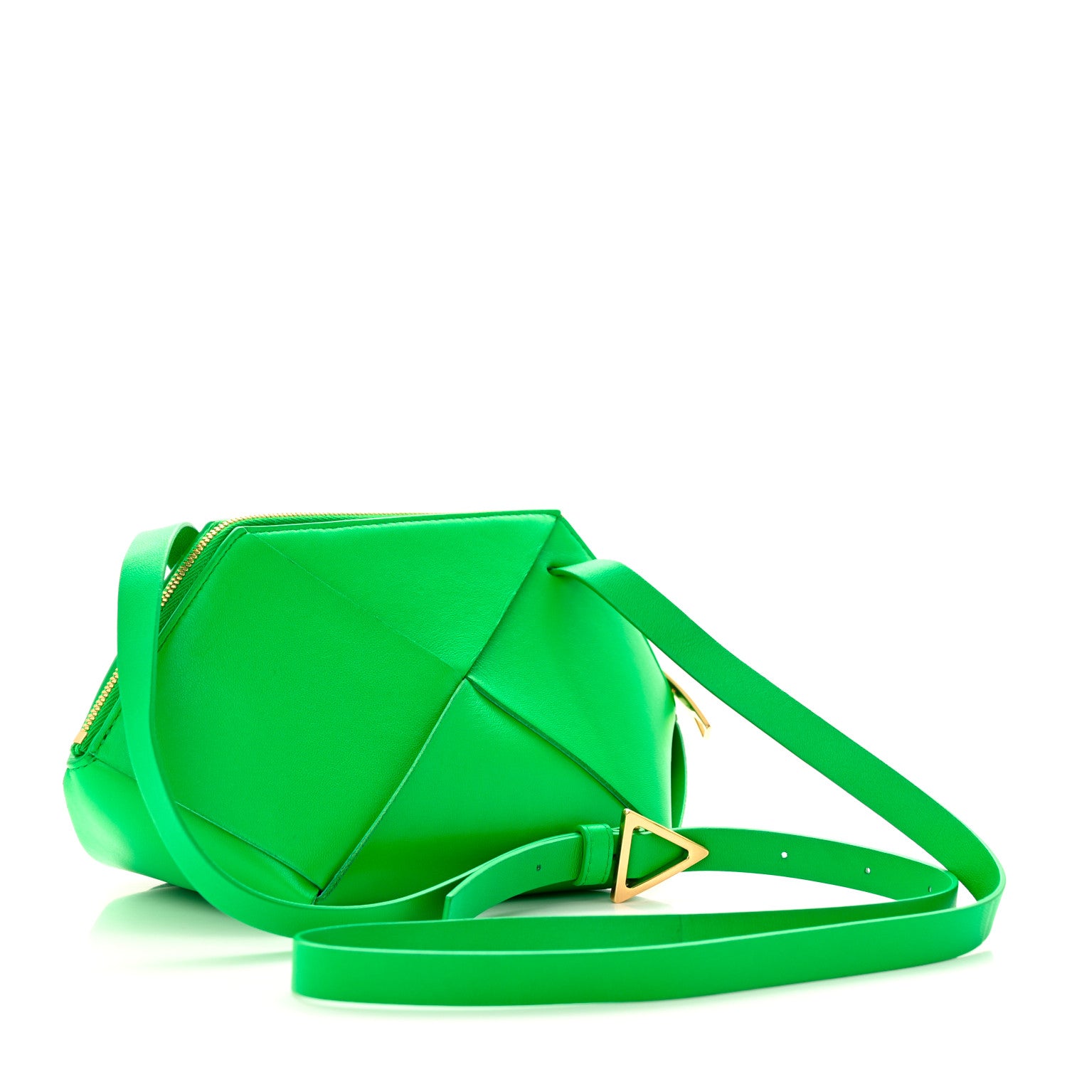 Bottega Veneta Nappa Intrecciato Mini Origami Crossbody Parakeet 3 of 13