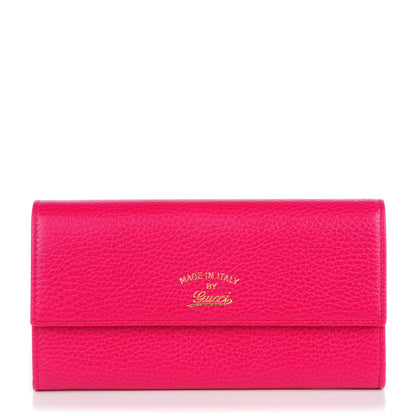 Gucci Dollar Calfskin Swing Continental Wallet Blossom 1 of 7