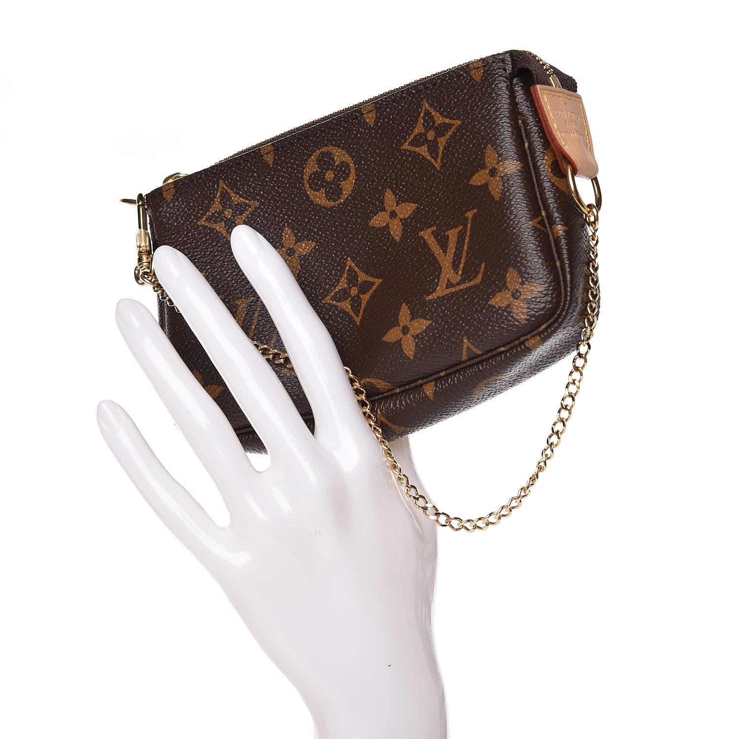 Louis Vuitton Monogram Mini Pochette Accessories 2 of 8