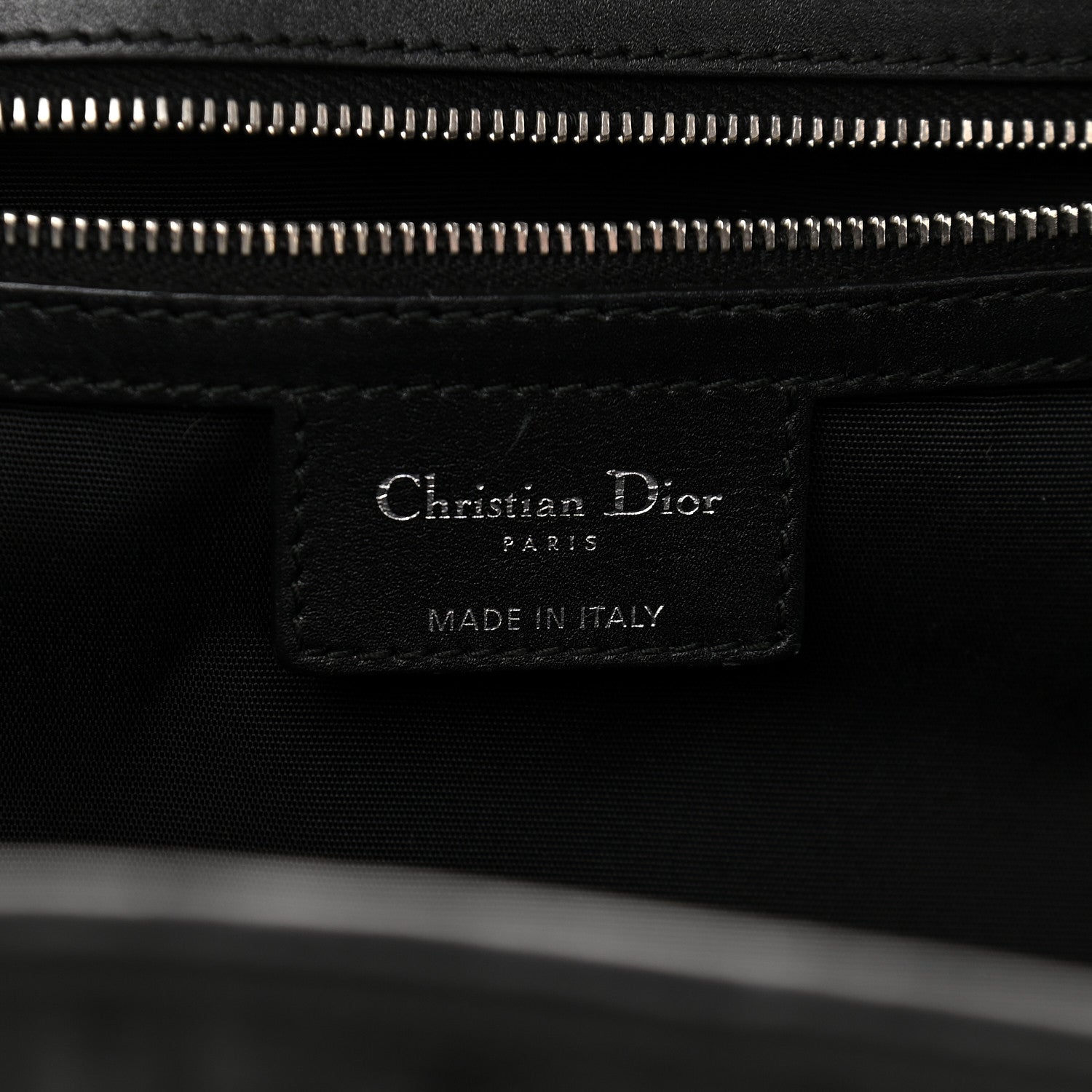 Christian Dior Coated Canvas Cannage Medium Panarea Tote Black 6 of 9