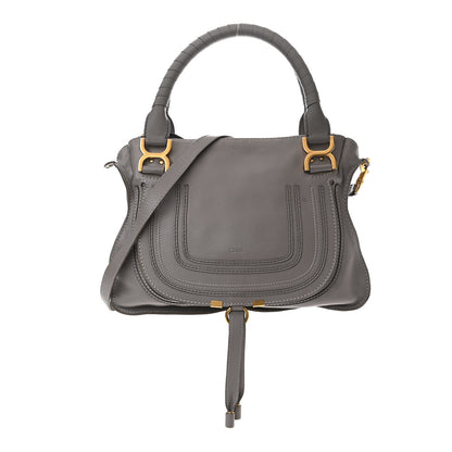 Chloe Calfskin Medium Marcie Satchel Cashmere Grey 1 of 15
