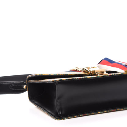 Gucci Iridescent Brocade Small Sylvie Shoulder Bag Gold 11 of 13