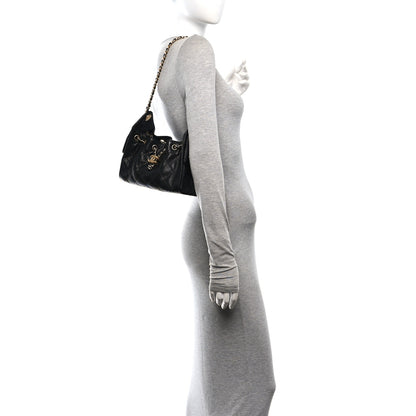 Chanel Caviar Quilted Mini Chanel 25 Handbag Black 2 of 10