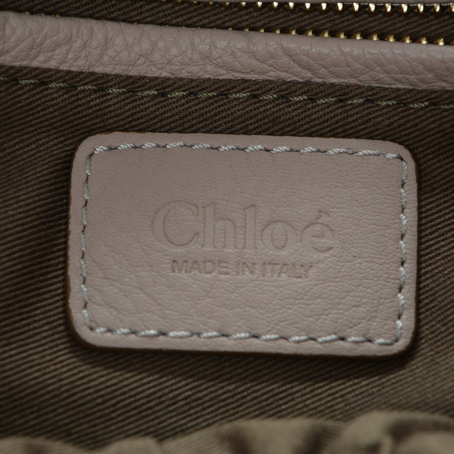 Calfskin Medium Marcie Satchel Rope Beige