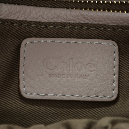 Chloe Calfskin Medium Marcie Satchel Rope Beige 7 of 7