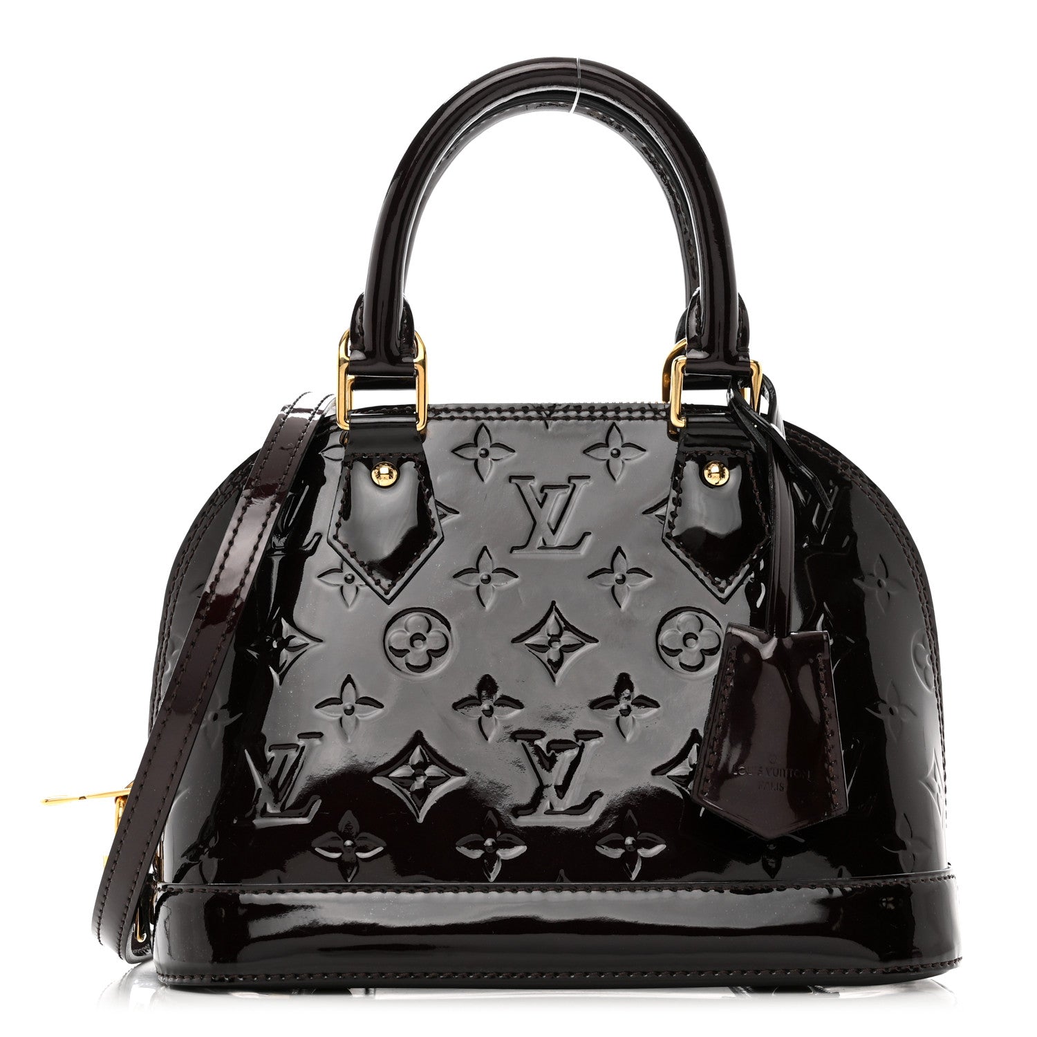 Louis Vuitton LOUIS VUITTON Vernis Alma BB Amarante 1 of 9