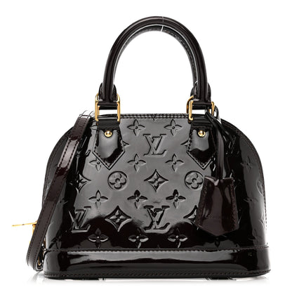 Louis Vuitton LOUIS VUITTON Vernis Alma BB Amarante 1 of 9