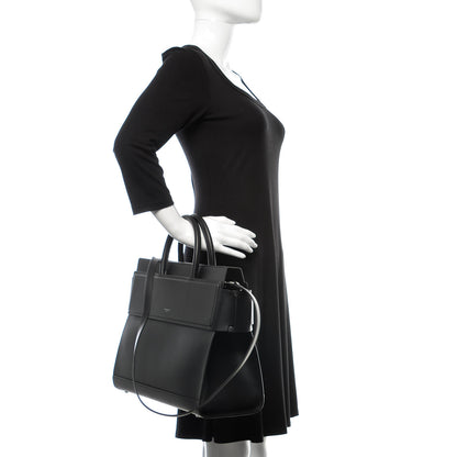 Givenchy Smooth Calfskin Medium Horizon Satchel Black 2 of 9