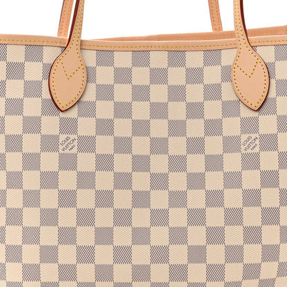 Louis Vuitton Damier Azur Neo Neverfull GM Rose Ballerine 9 of 12
