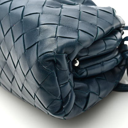 Bottega Veneta Nappa Intrecciato The Mini Pouch Deep Blue 8 of 8