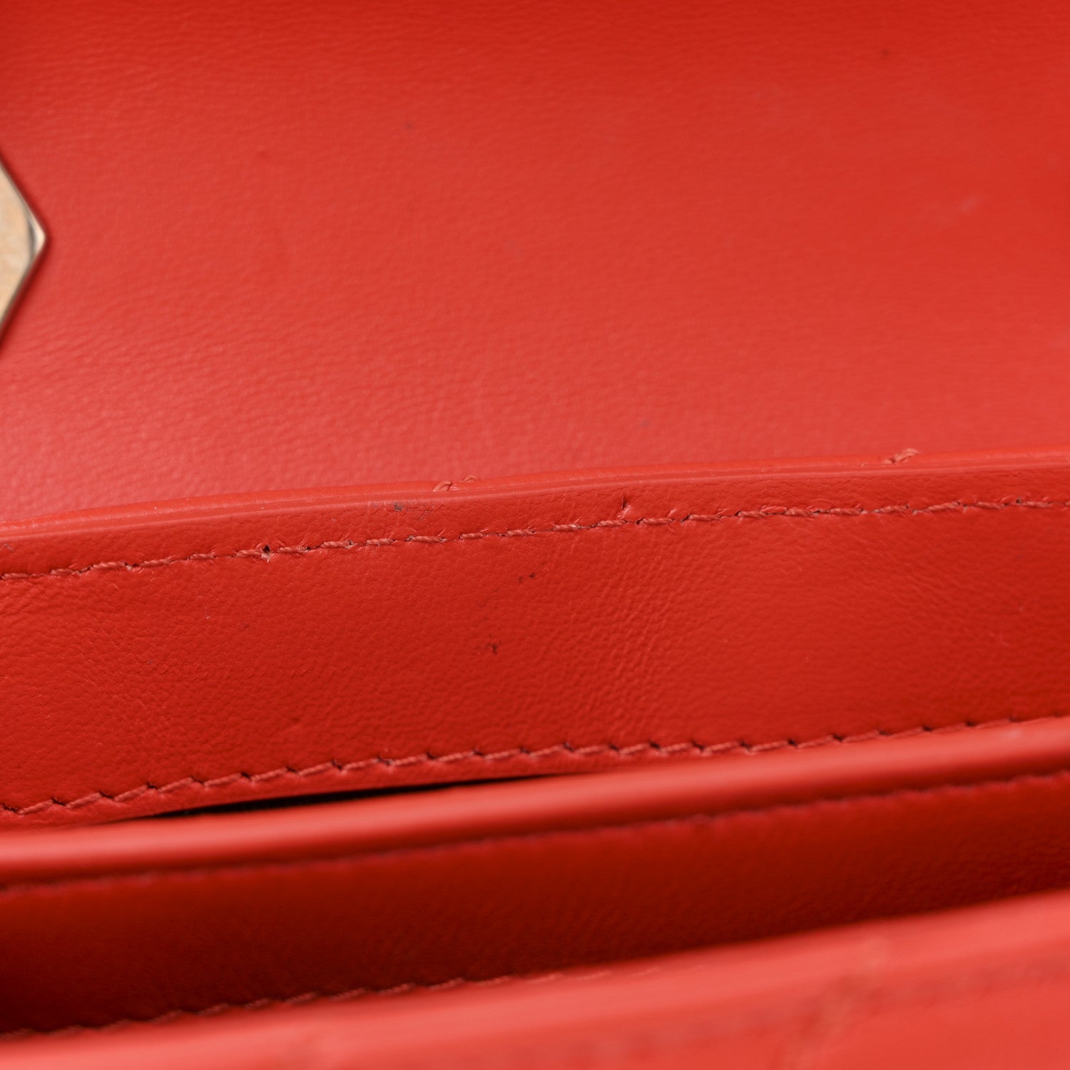 Off-White Calfskin Diagonal Quilted Jackhammer 17 Shoulder Bag Red 15 of 15