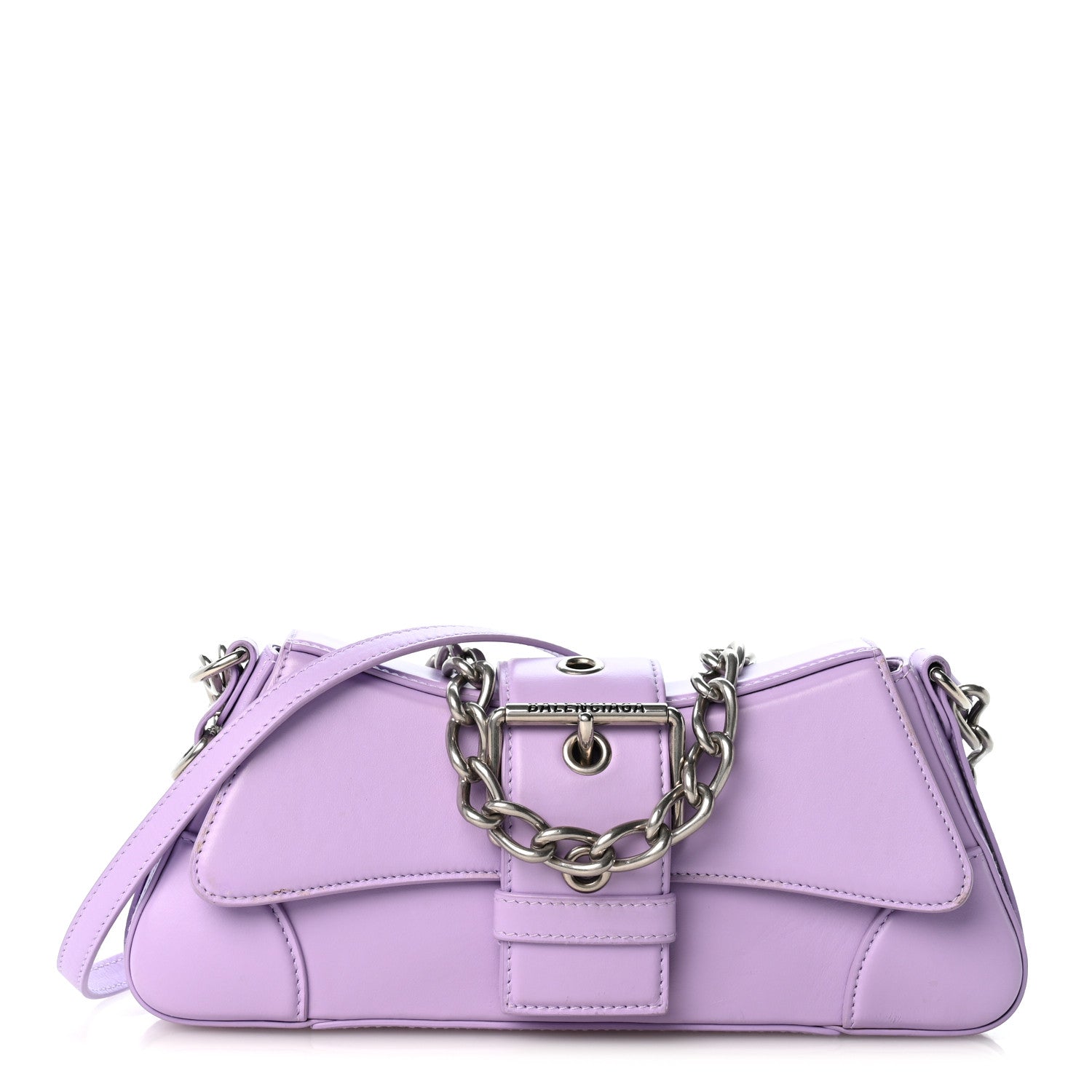 Balenciaga Smooth Calfskin Small Lindsay Shoulder Bag Lilac 1 of 12