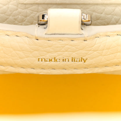 Louis Vuitton LV X YK Taurillon Capucines BB White 7 of 10