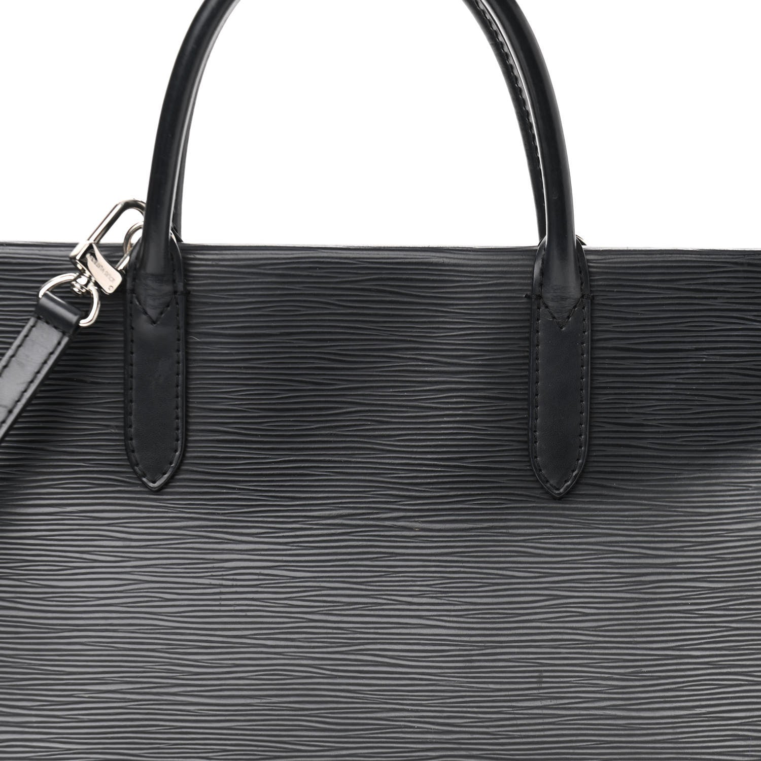 Louis Vuitton Epi Marly MM Black 7 of 13