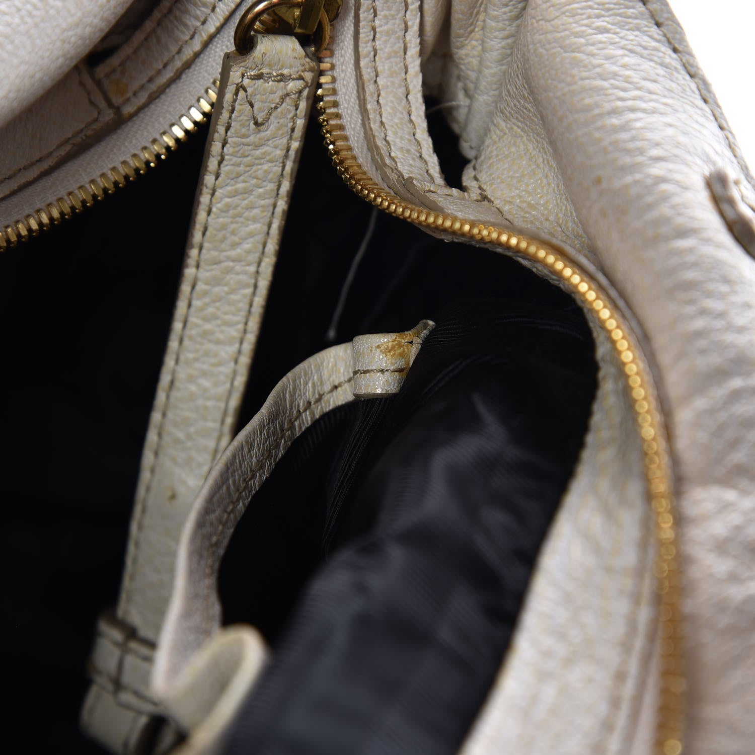 Burberry Grainy Calfskin Medium Landscape Tote Alabaster 7 of 22