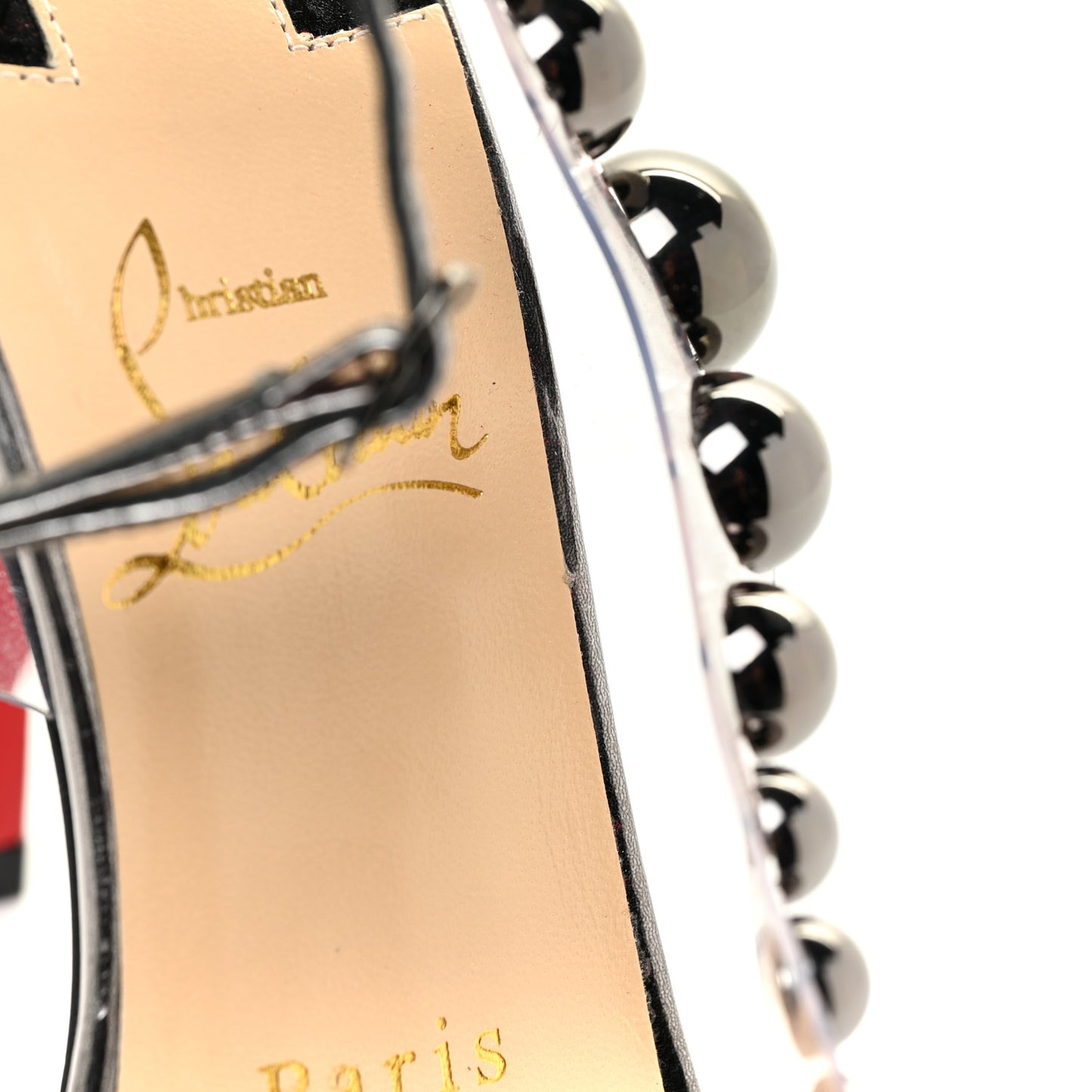 Specchio PVC Corinetta 100 Sandals 35 Gun Metal