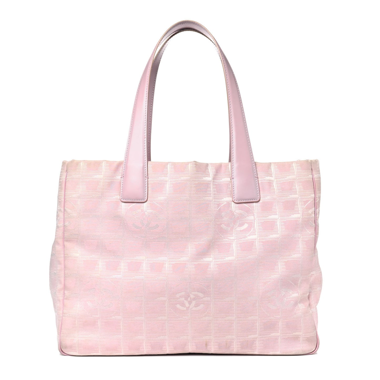 Nylon Medium Travel Tote Pink