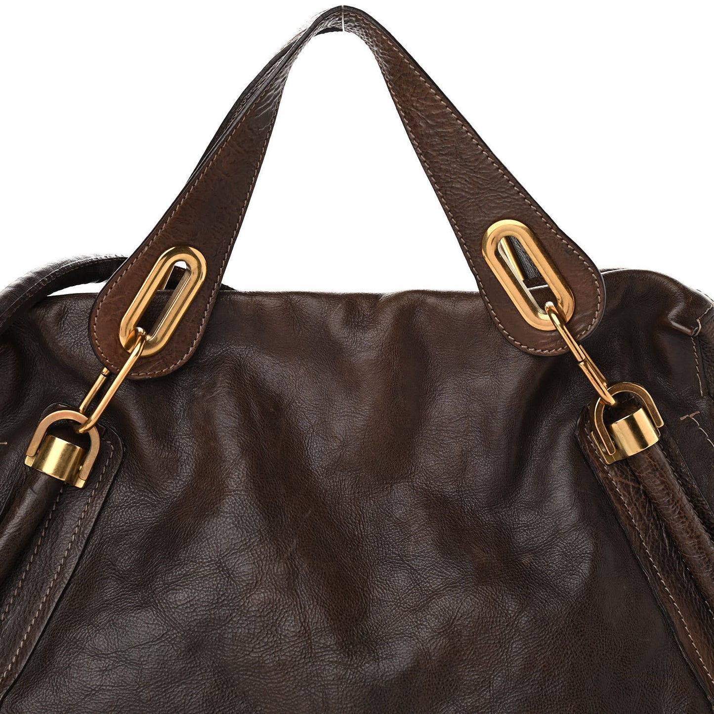 Calfskin Large Paraty Chocolate