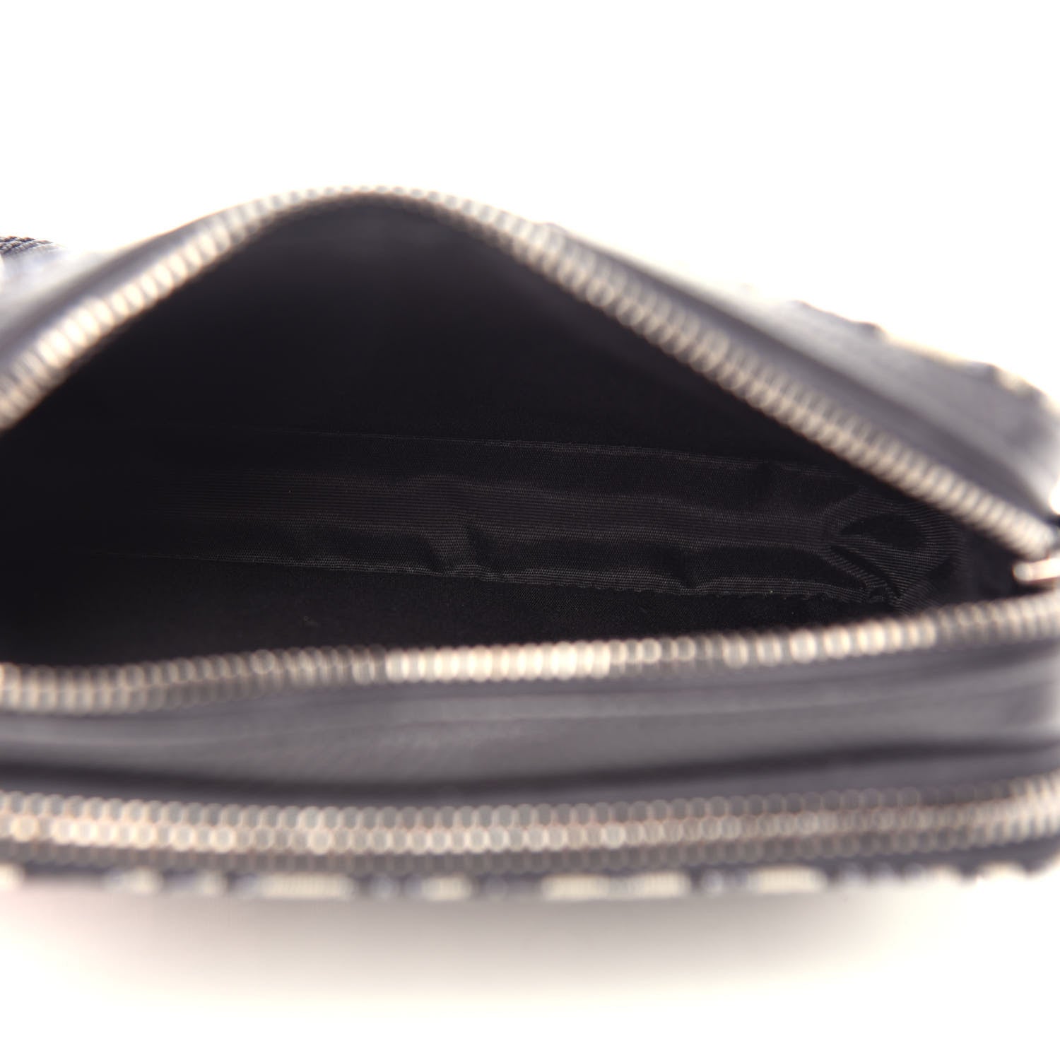 Christian Dior Oblique Pouch Navy Blue 6 of 12
