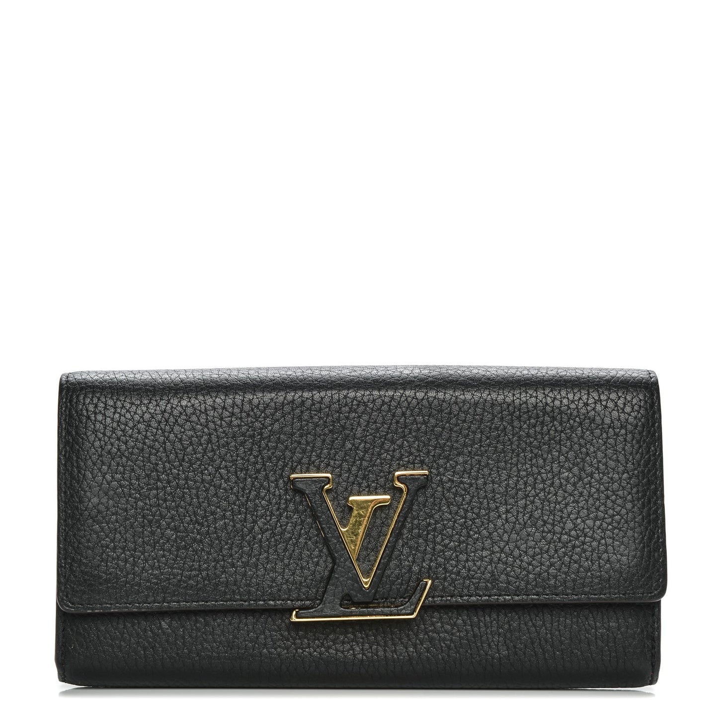 Taurillon Capucines Wallet Black