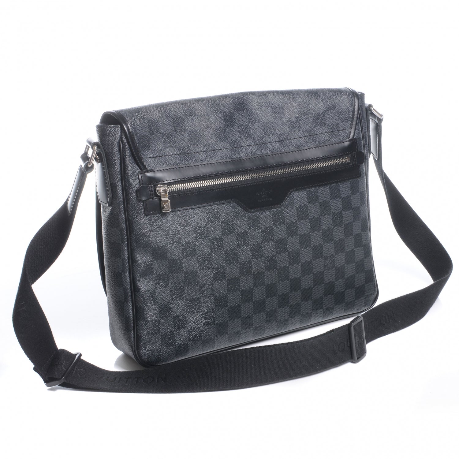 Louis Vuitton Damier Graphite District MM 3 of 7