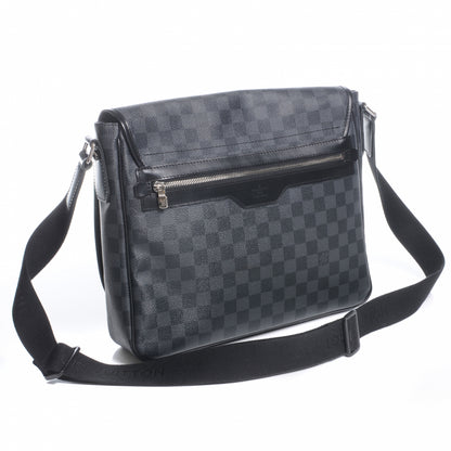 Louis Vuitton Damier Graphite District MM 3 of 7