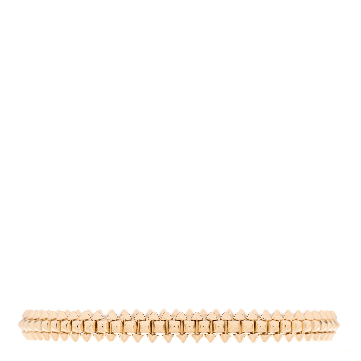 18K Pink Gold Small Clash De Cartier Bracelet 17