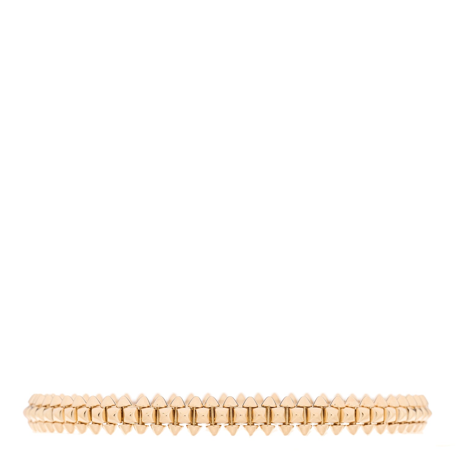 Cartier 18K Pink Gold Small Clash De Cartier Bracelet 17 1 of 4