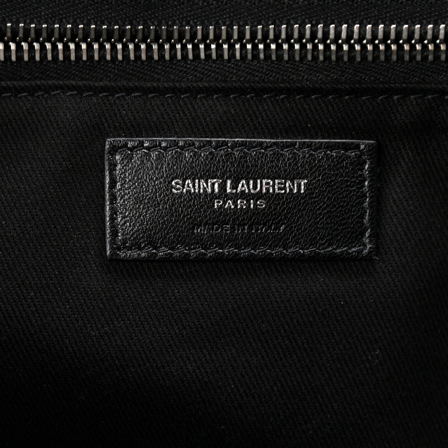 Saint Laurent Grained Calfskin Sac De Jour Backpack Black 6 of 10