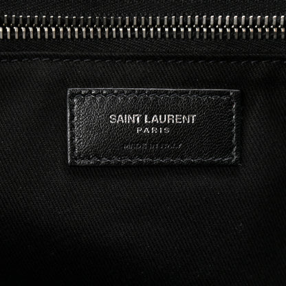 Saint Laurent Grained Calfskin Sac De Jour Backpack Black 6 of 10