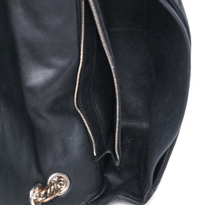 Balenciaga Calfskin Logo Matelasse M BB Chain Shoulder Bag Black 5 of 11