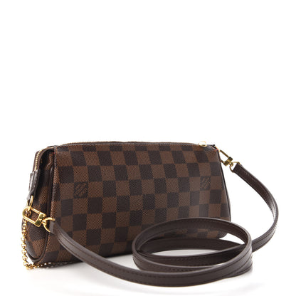 Louis Vuitton Damier Ebene Eva Clutch 3 of 10