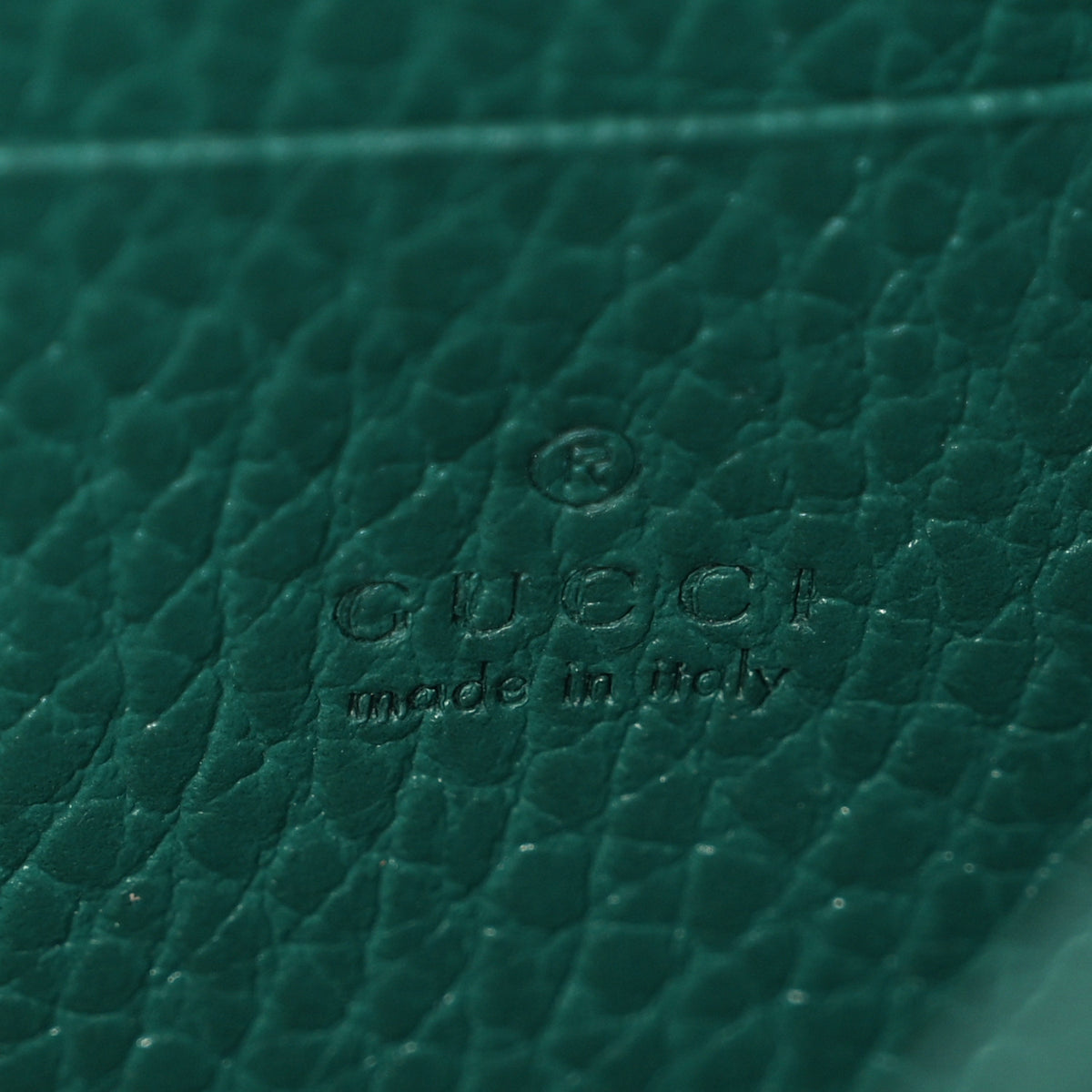 Gucci Calfskin Mini Dionysus Chain Wallet Emerald 6 of 11
