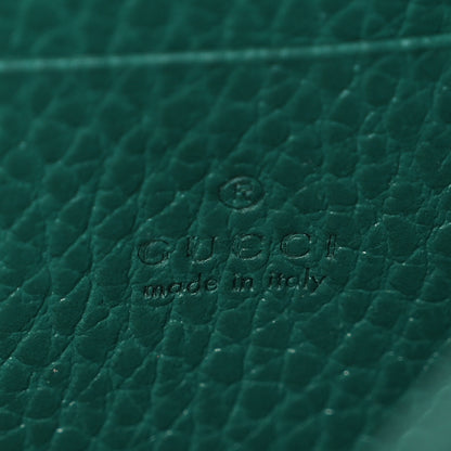 Gucci Calfskin Mini Dionysus Chain Wallet Emerald 6 of 11
