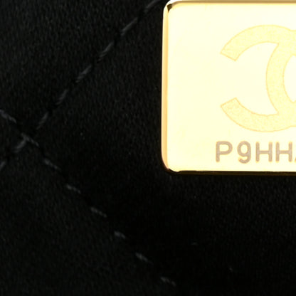 Chanel Shiny Calfskin Quilted Large Chanel 22 Black 15 of 23