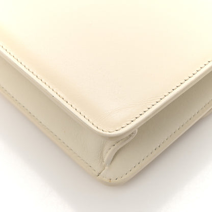 Christian Dior Box Calfskin 30 Montaigne Flap Bag Ivory 13 of 15