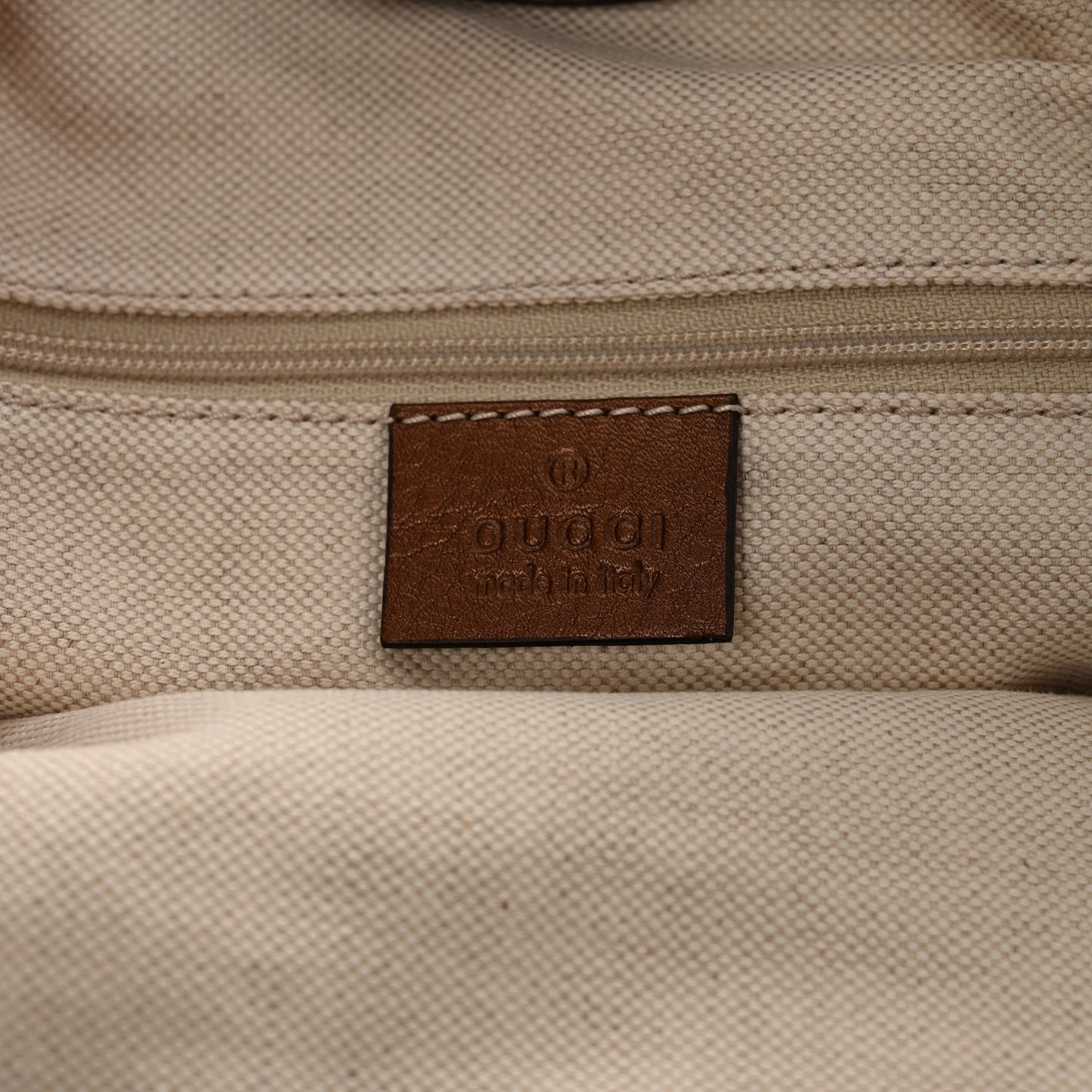 Metallic Calfskin Medium Sukey Tote Brown